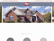 Tablet Screenshot of hansonrealty.com